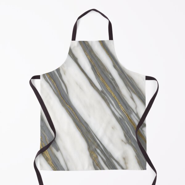 Item preview, Calacatta Oro Marble Texture – White Stone with Dramatic Grey & Gold Veins designed and sold by AV.