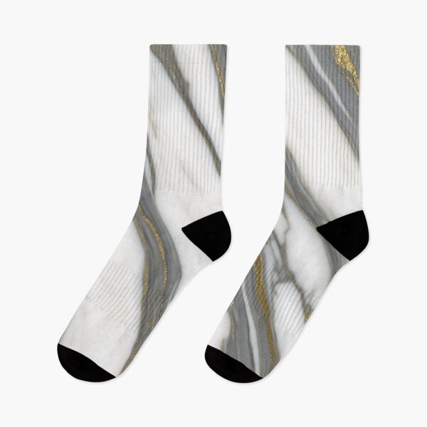 Item preview, Calacatta Oro Marble Texture – White Stone with Dramatic Grey & Gold Veins designed and sold by AV.
