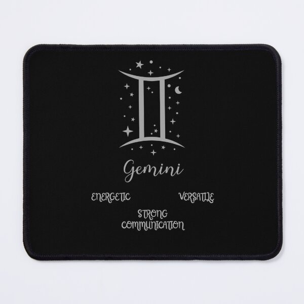 Item preview, Gemini Zodiac Sign Minimalist Design – Energetic, Versatile, Communicative designed and sold by SmyrnaArtGalery.