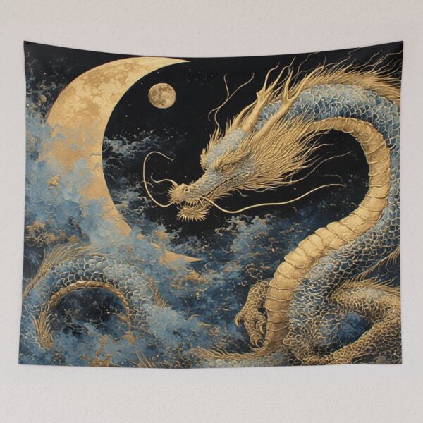 Item preview, Medieval Dragon Art designed and sold by TheDarkWardrobe.