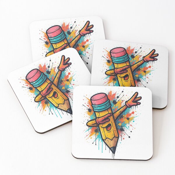 Item preview, Graffiti Pencil Dab - Funny Street Art School designed and sold by vinoscollection.