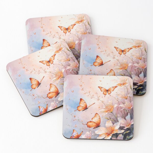 Item preview, Flutter & Flourish designed and sold by ArtfullMinds.