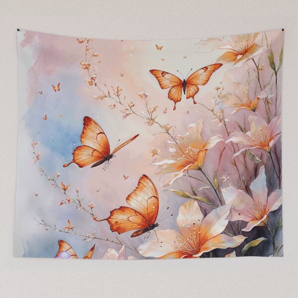 Item preview, Flutter & Flourish designed and sold by ArtfullMinds.