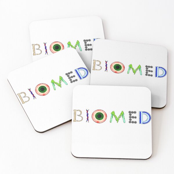 Item preview, Biomed Sticker designed and sold by Bored-In-the-Dorm-Designs.
