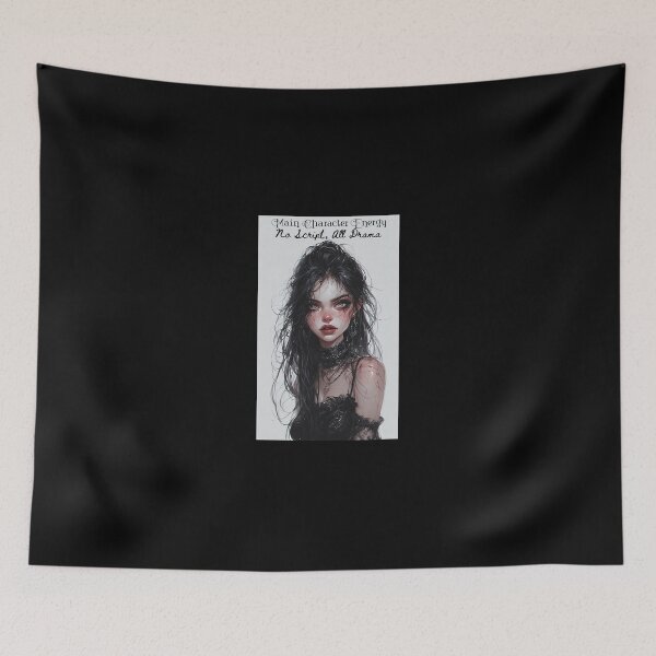 Item preview, Main Character Energy: No Script, All Drama designed and sold by Mark Mentzer.