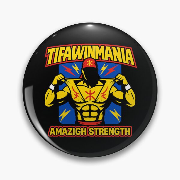 Item preview, TifawinMania – Amazigh Strength Unleashed designed and sold by salimarts5dz.