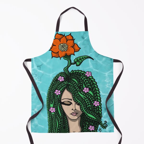Item preview, Beautiful Water Nymph Art with Background designed and sold by Erika Eclectik's Art Shop.