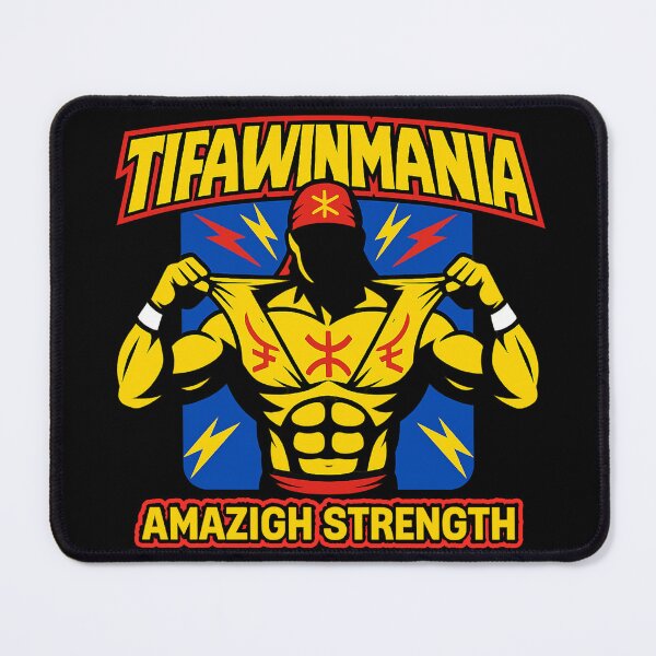 Item preview, TifawinMania – Amazigh Strength Unleashed designed and sold by salimarts5dz.