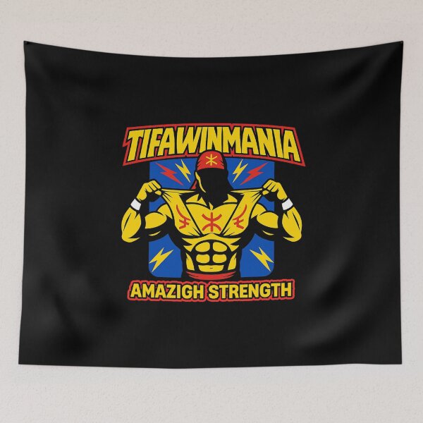 Item preview, TifawinMania – Amazigh Strength Unleashed designed and sold by salimarts5dz.