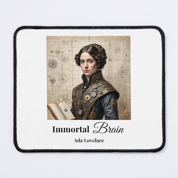 Item preview, Ada Lovelace | "Immortal Brain" | First Female Programmer (English) designed and sold by imprAsiones.