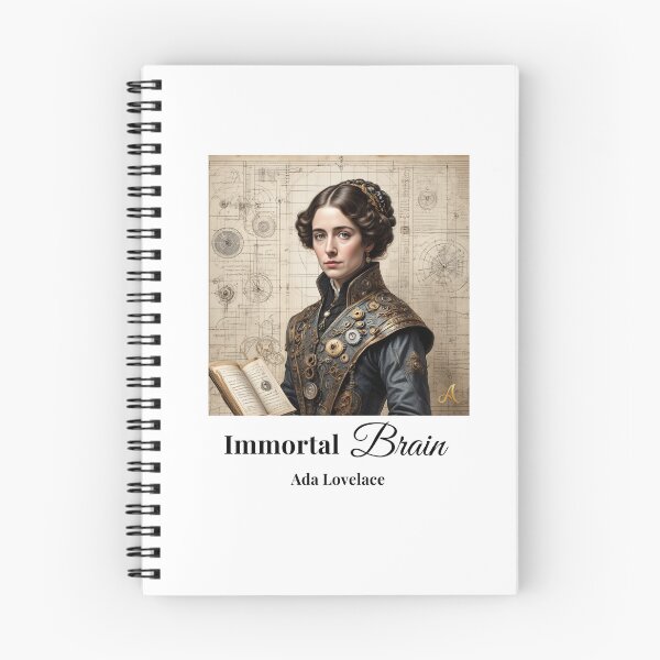 Item preview, Ada Lovelace | "Immortal Brain" | First Female Programmer (English) designed and sold by imprAsiones.