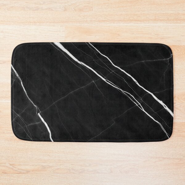Item preview, Nero Marquina Marble Texture – Black Stone with White Veins designed and sold by AV.