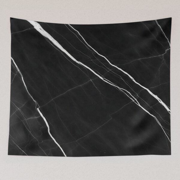 Item preview, Nero Marquina Marble Texture – Black Stone with White Veins designed and sold by AV.
