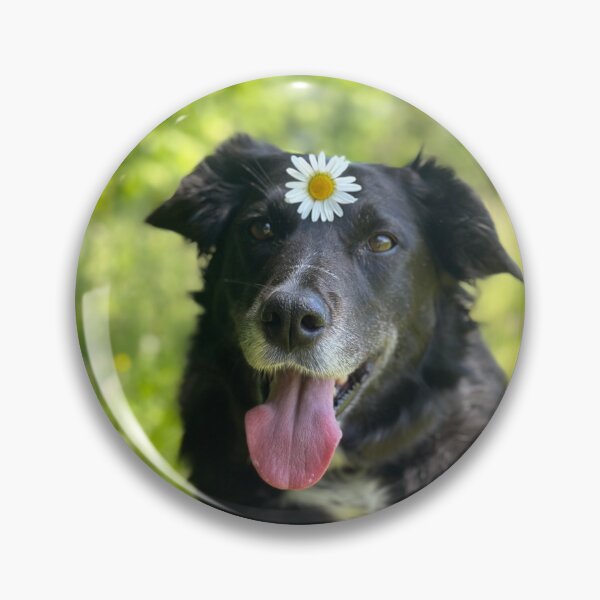Item preview, Dog with Flower designed and sold by HuntersHavock.
