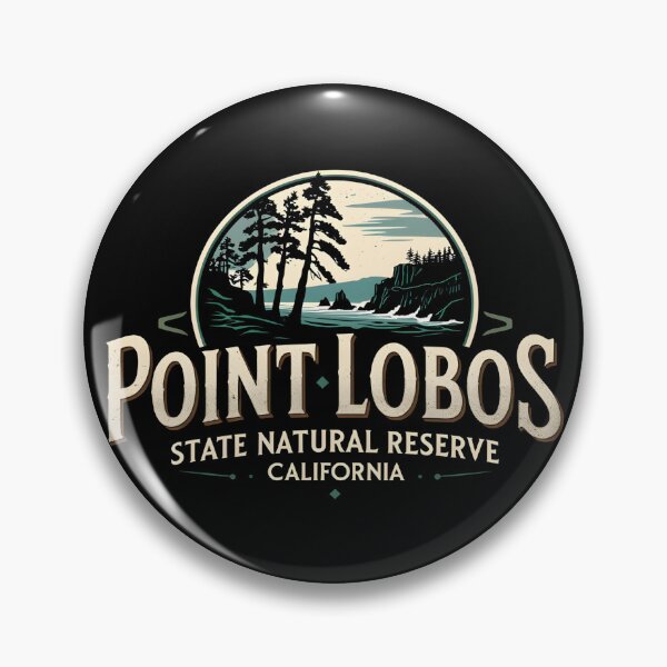 Item preview, Point Lobos State Natural Reserve - California designed and sold by GoodOldVintage.
