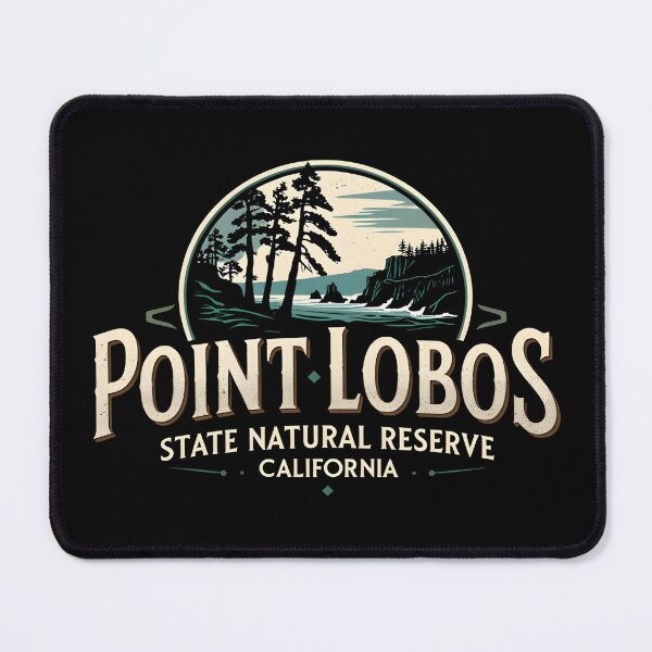 Item preview, Point Lobos State Natural Reserve - California designed and sold by GoodOldVintage.