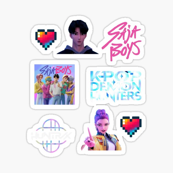 Item preview, Kpop Demon Hunters Stickers designed and sold by HotChicken7.