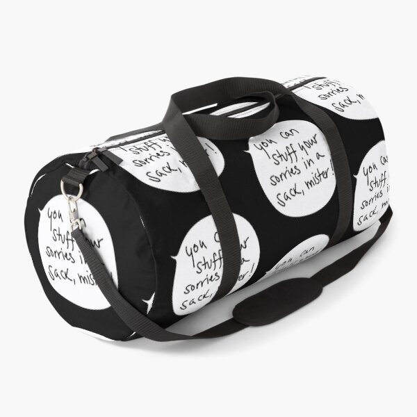 Item preview, You Can Stuff Your Sorries in a Sack, Mister – George Quote Funny Speech Bubble designed and sold by from here 2 mars.
