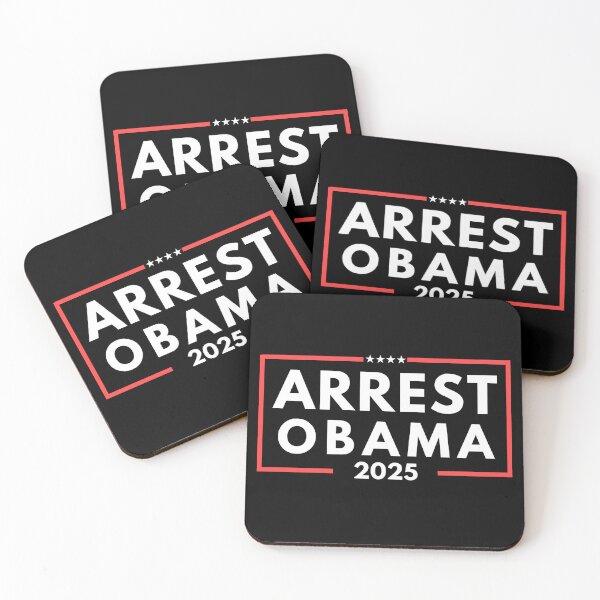 Item preview, Arrest Obama 2025  designed and sold by INFINITYGUY ⭐⭐⭐⭐⭐.