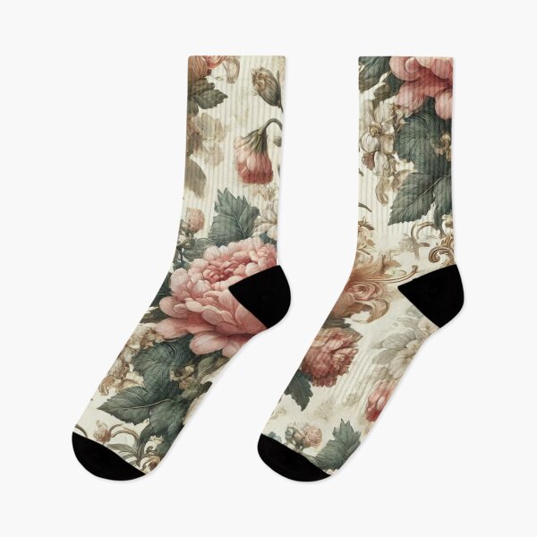 Item preview, Victorian botanical floral pattern designed and sold by zamanijo.