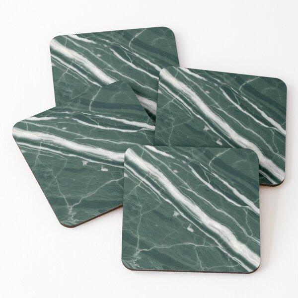 Item preview, Verde Alpi Marble Texture – Deep Green Stone with White & Light Green Veins designed and sold by AV.
