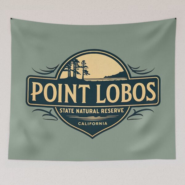 Item preview, Point Lobos State Natural Reserve - California designed and sold by GoodOldVintage.