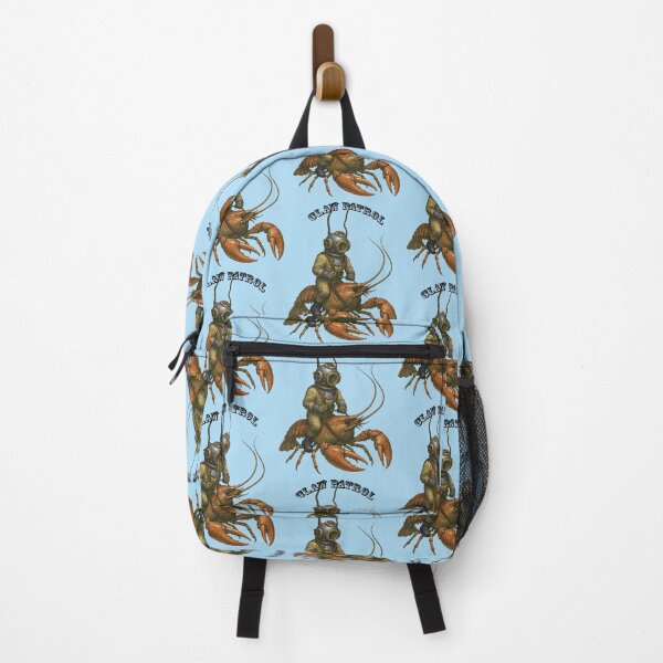Item preview, Vintage Diver with Diving Helmet Riding on the Back of a Giant Crayfish URM designed and sold by urmaddad.