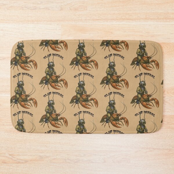 Item preview, Vintage Diver with Diving Helmet Riding on the Back of a Giant Crayfish URM designed and sold by urmaddad.