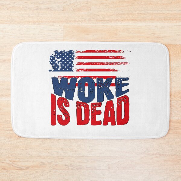 Item preview, Woke is Dead Funny Sarcastic Slogan designed and sold by BeansHotTees.