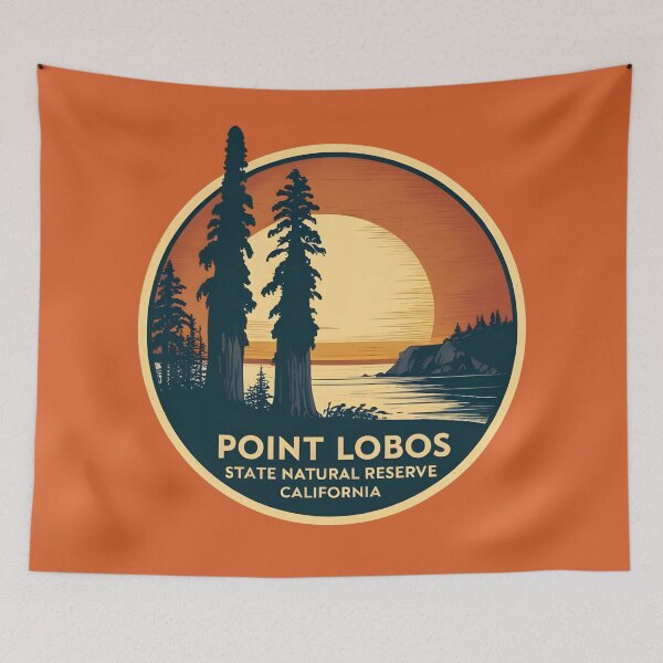 Item preview, Point Lobos State Natural Reserve - California designed and sold by GoodOldVintage.