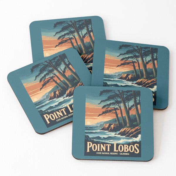 Item preview, Point Lobos State Natural Reserve - California designed and sold by GoodOldVintage.