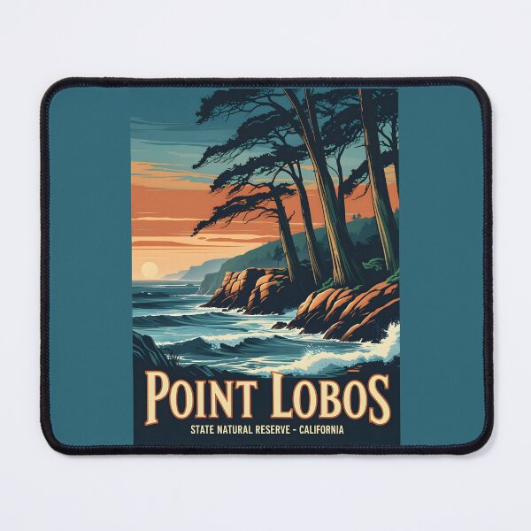 Item preview, Point Lobos State Natural Reserve - California designed and sold by GoodOldVintage.