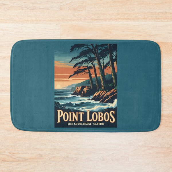 Item preview, Point Lobos State Natural Reserve - California designed and sold by GoodOldVintage.