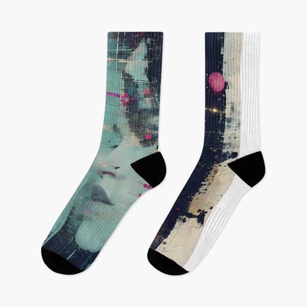 Item preview, Turquoise Reflection – Abstract designed and sold by nhk999.