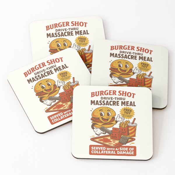Item preview, Massacre Meal – Drive-Thru Chaos Combo (Parody Design) designed and sold by Lilo-Designs.