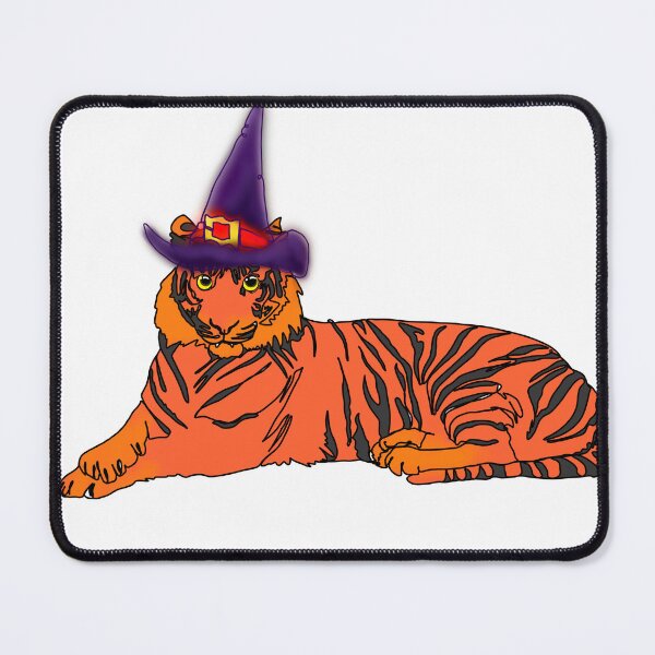 Item preview, Maple the Tiger Wearing a Witch Hat – animalzinhats designed and sold by Ashley’sAnimalz.
