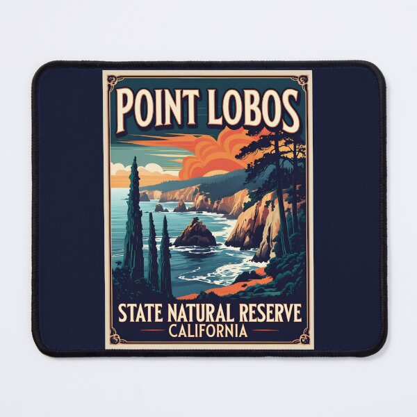 Item preview, Point Lobos State Natural Reserve - California designed and sold by GoodOldVintage.