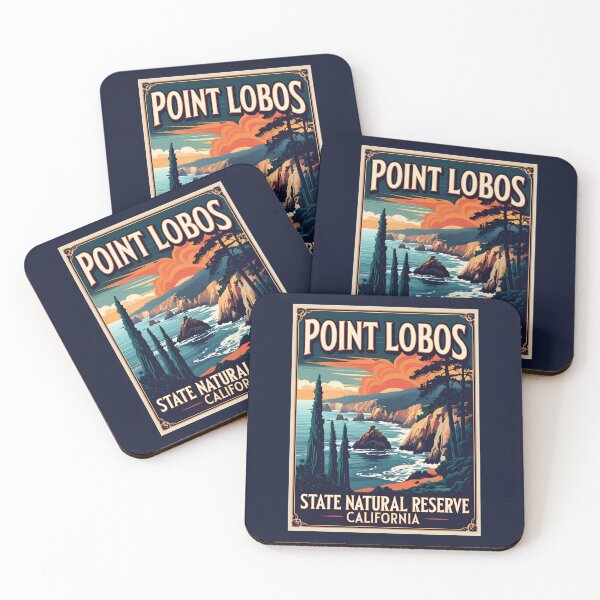 Item preview, Point Lobos State Natural Reserve - California designed and sold by GoodOldVintage.