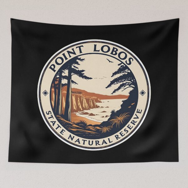 Item preview, Point Lobos State Natural Reserve - California designed and sold by GoodOldVintage.