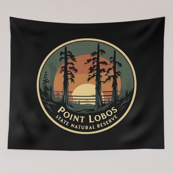 Item preview, Point Lobos State Natural Reserve - California designed and sold by GoodOldVintage.