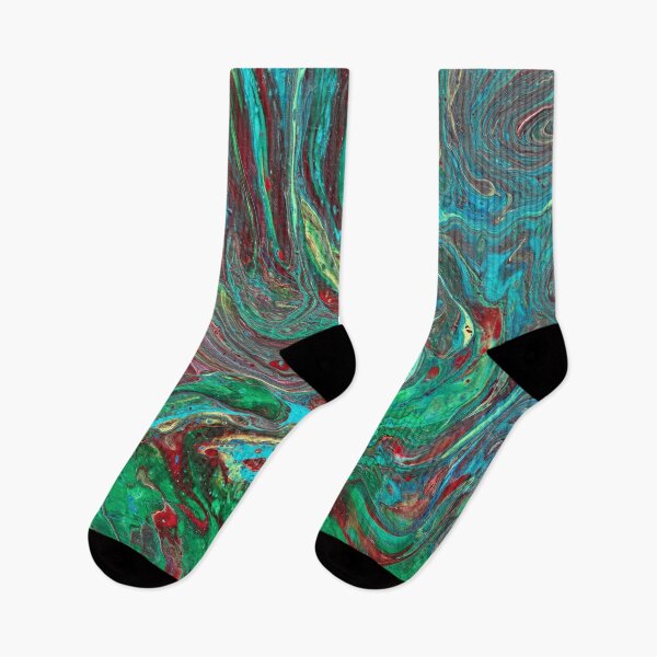 Item preview, Zip Zip 2 Fluid Green Abstract designed and sold by Doug  Siegel.