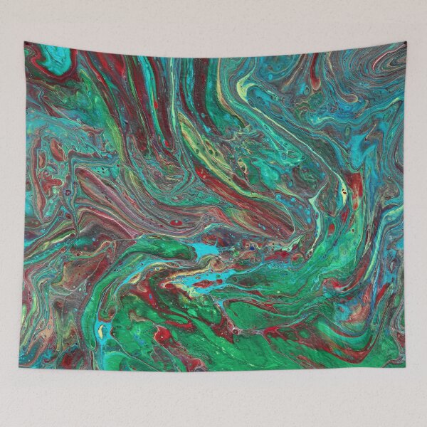 Item preview, Zip Zip 2 Fluid Green Abstract designed and sold by Doug  Siegel.