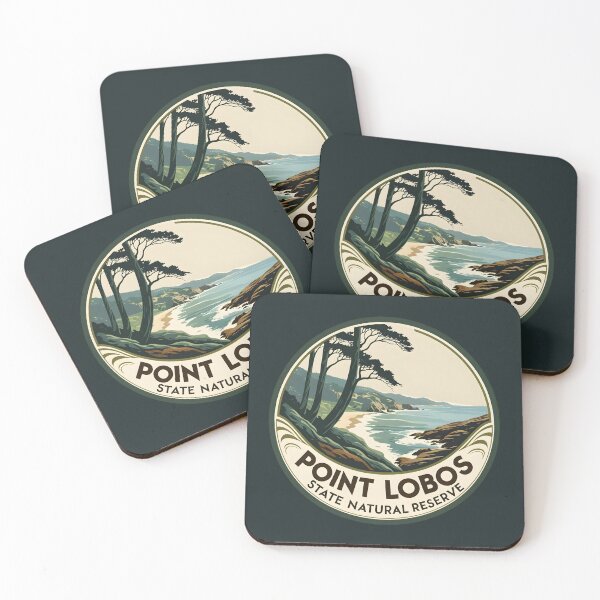 Item preview, Point Lobos State Natural Reserve - California designed and sold by GoodOldVintage.