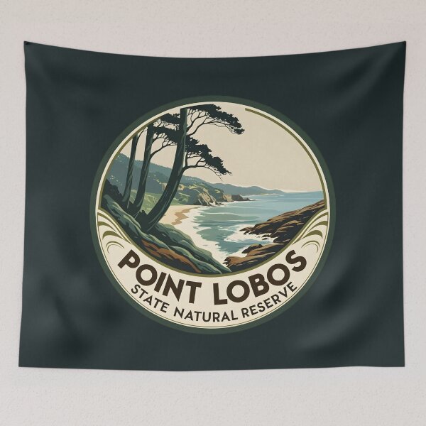 Item preview, Point Lobos State Natural Reserve - California designed and sold by GoodOldVintage.