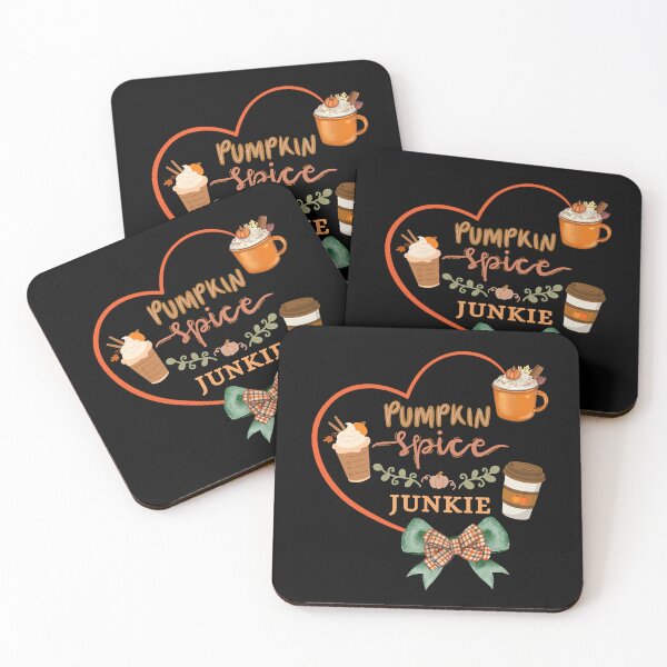 Item preview, Pumpkin Spice Junkie Heart Coffee Coquette designed and sold by Forevermore.