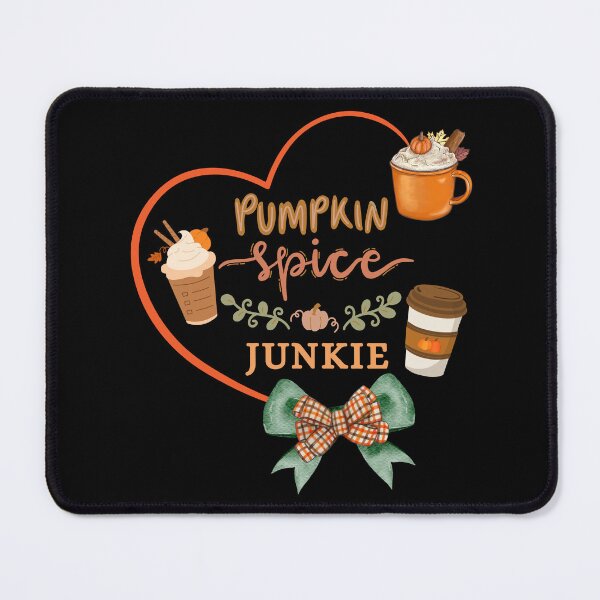 Item preview, Pumpkin Spice Junkie Heart Coffee Coquette designed and sold by Forevermore.