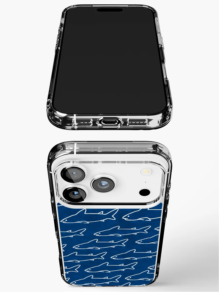 Thumbnail 3 of 5, iPhone Case, Shark Week designed and sold by MathisDesigns.