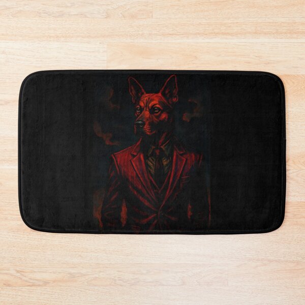 Item preview, Dog Mafia Boss in Red Suit designed and sold by Amr Siam.