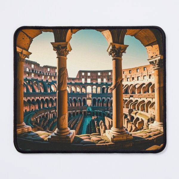 Item preview, A Cinematic Photograph of the Colosseum in Rome, Italy designed and sold by branaghbel.