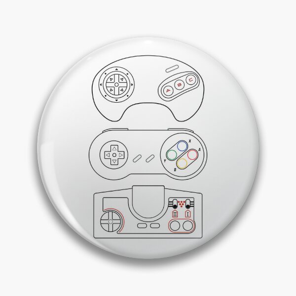 Item preview, I am 16 bit retro gaming controllers V2 designed and sold by GrafxGear.